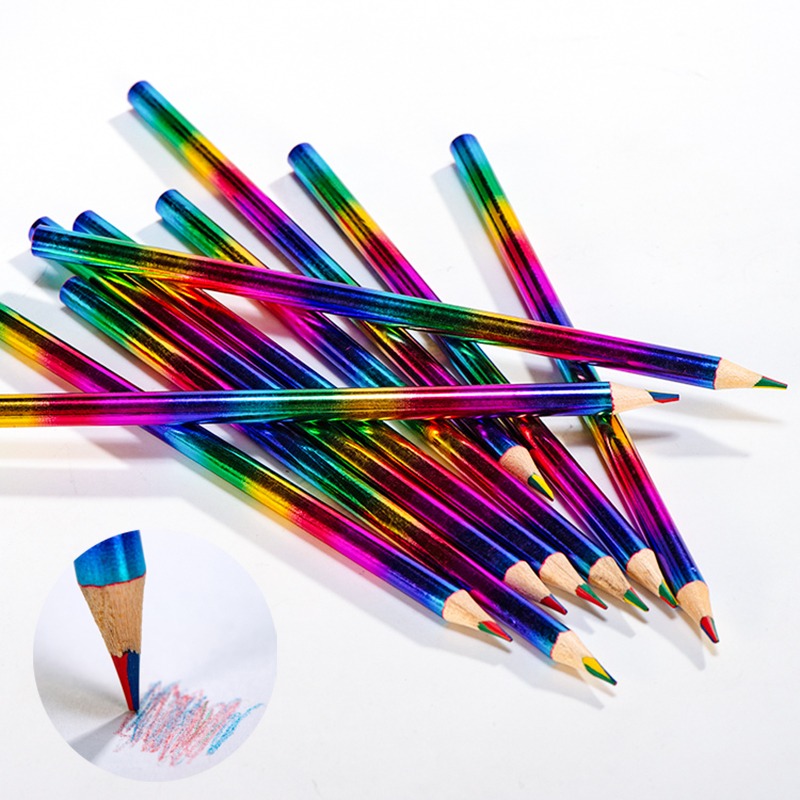Chalk Bag - 12Pcs Rainbow 4 Colors in 1