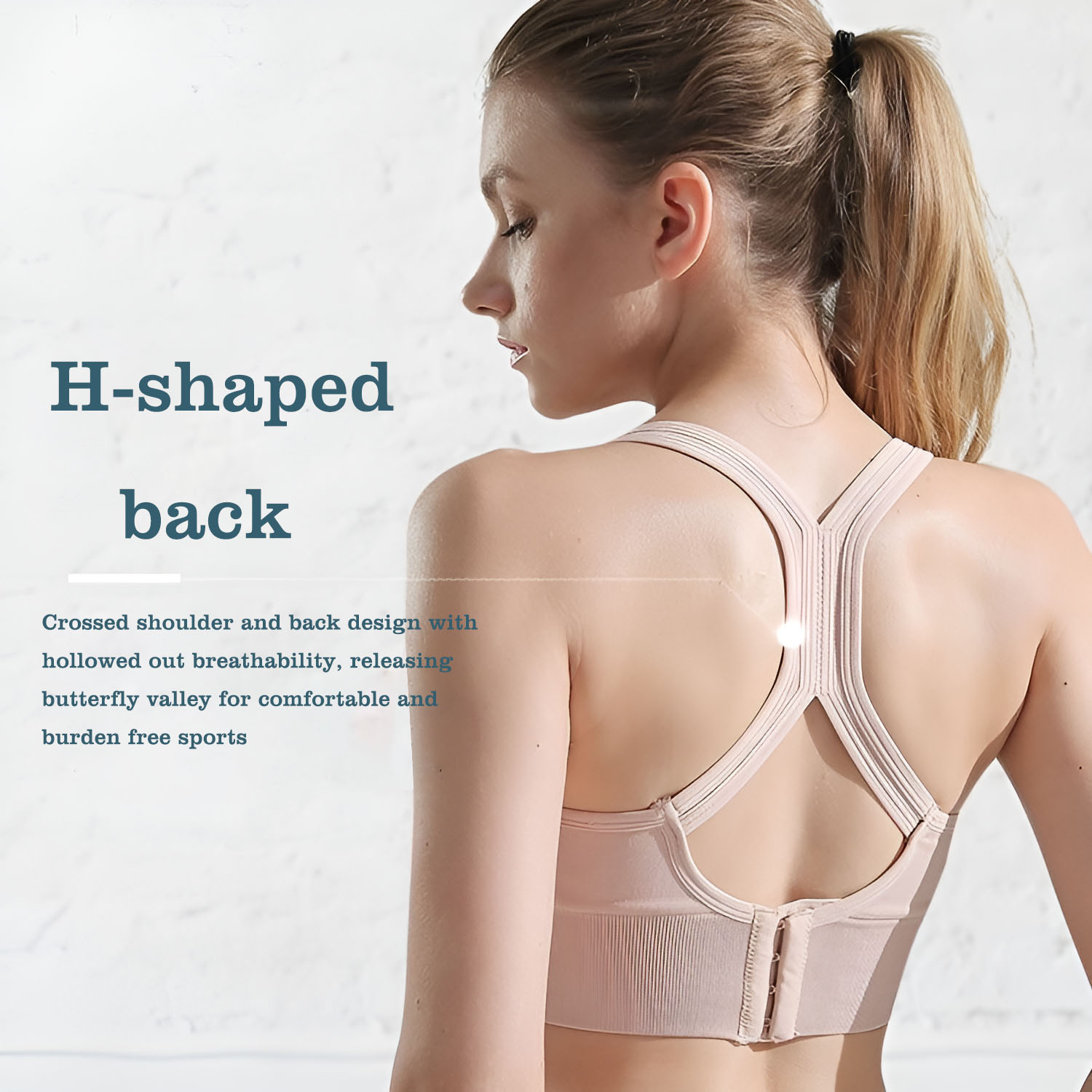 Women's Cross Back Sports Bra  - Gymnastic Ring 评论和价格